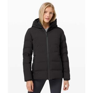 LULULEMON Sleet Street Jacket Black (Second Release) Sz 10 $348